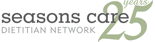 seasons dietitian network 25 year logo